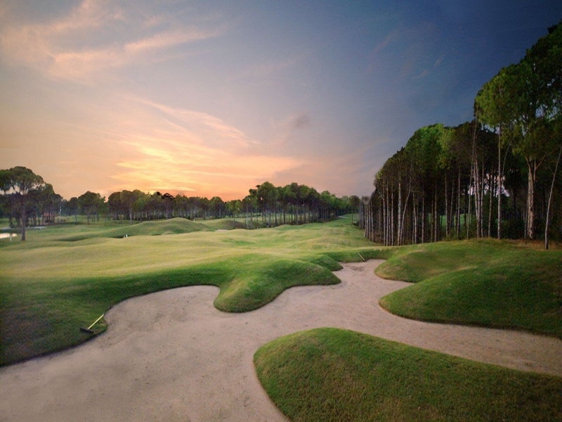 Dunes golfbana